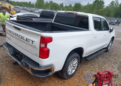 2020 Chevrolet Silverado 1500 из США, поврежденный, VIN 1GCPWCED1LZ102546